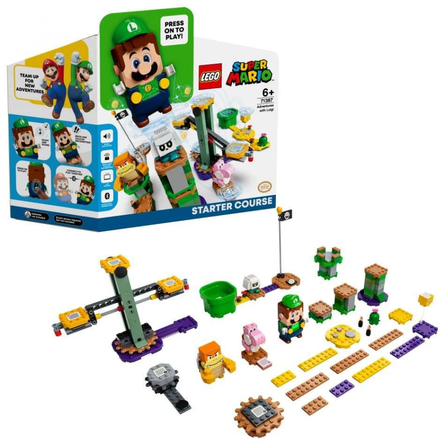 LEGO® 71387 SUPER MARIO Dobrodružství s Luigim – startovací set