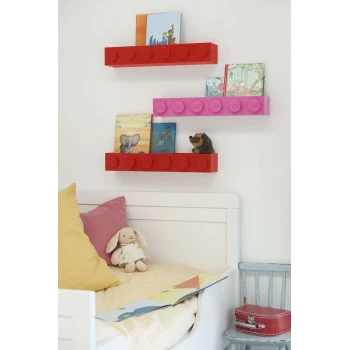 LEGO® Závěsná polička červená