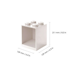 LEGO® Police BRICK 4 bílá