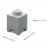 LEGO® STORAGE BOX 1 Úložný box světle šedý