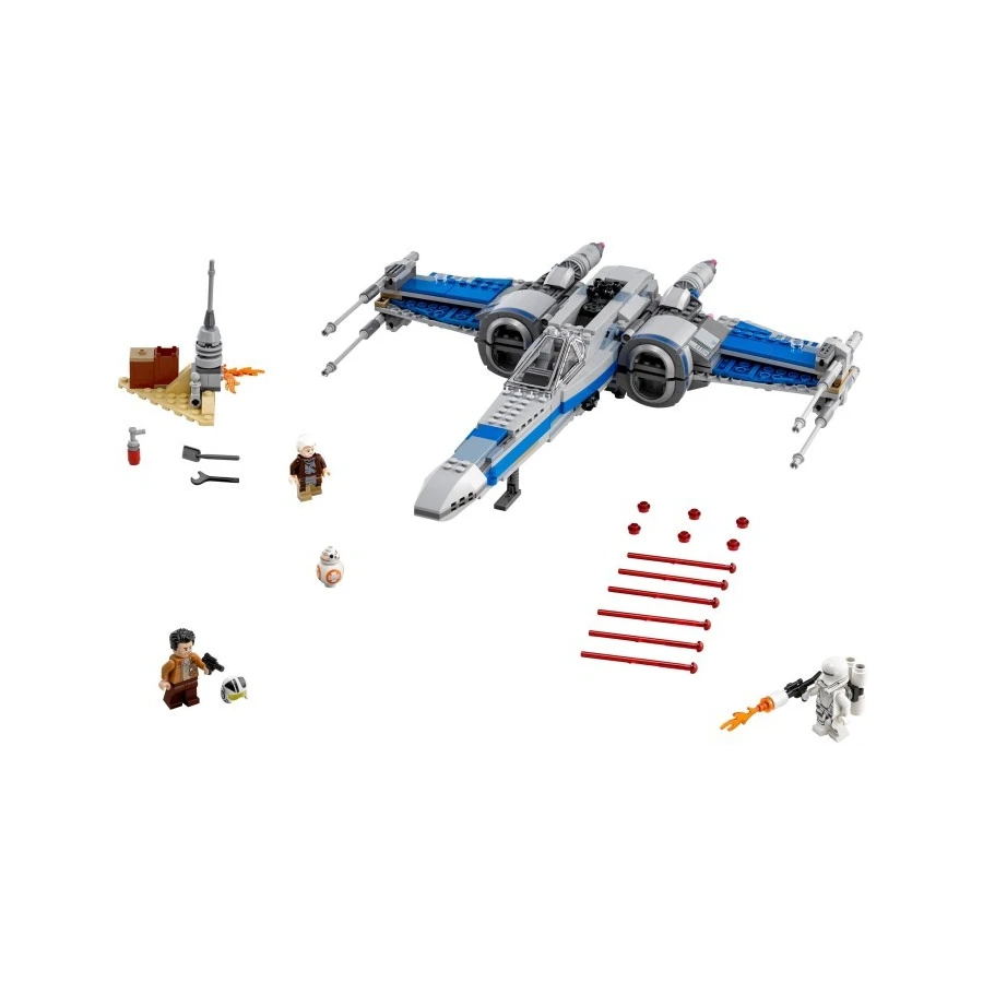 LEGO® CREATOR Podložka 2x8 červená (3034)