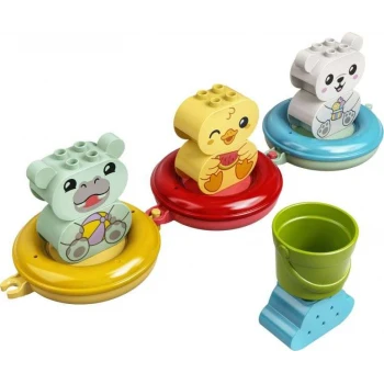 LEGO® 10965 DUPLO® Legrace ve vaně: Plovoucí vláček se zvířátky