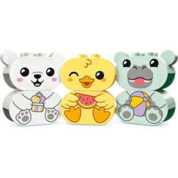 LEGO® 10965 DUPLO® Legrace ve vaně: Plovoucí vláček se zvířátky