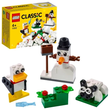 LEGO® 11012 CLASSIC Bílé kreativní kostky
