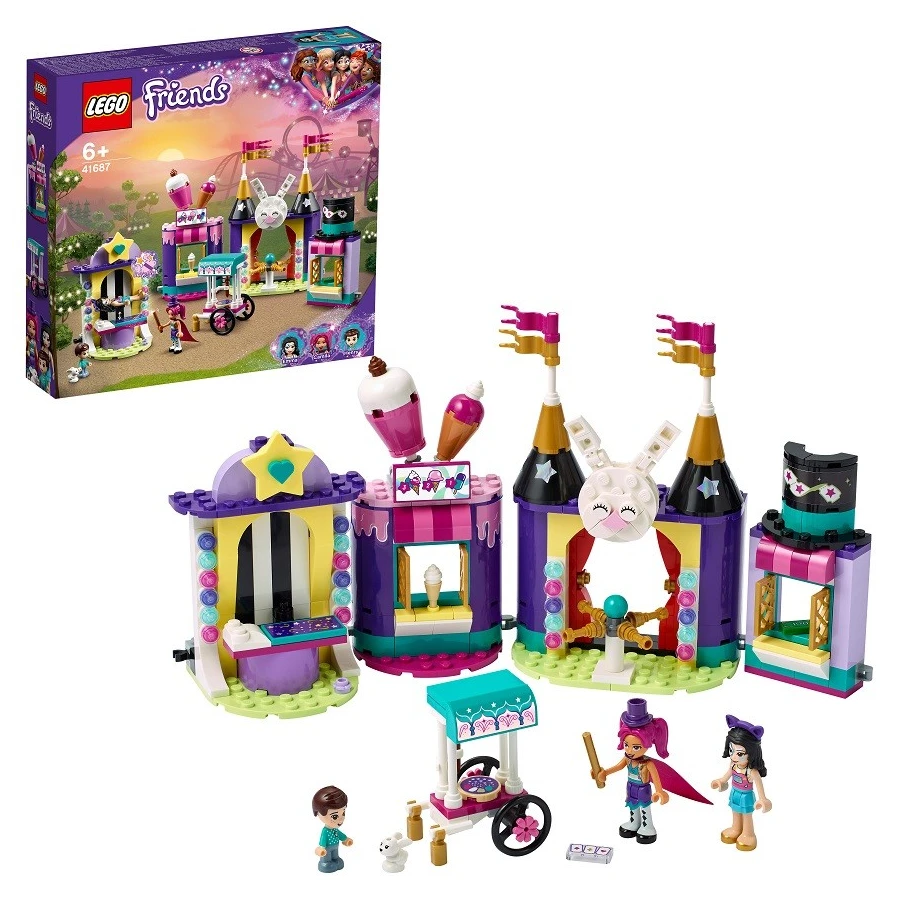 LEGO® 41687 FRIENDS Kouzelné pouťové stánky
