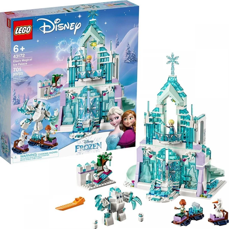 LEGO® 43172 DISNEY™ PRINCEZNY Elsa a její kouzelný ledový palác