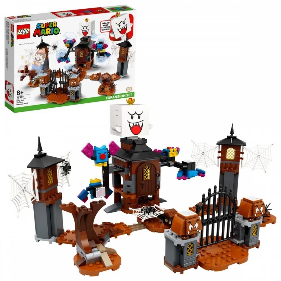 LEGO® 71377 SUPER MARIO Král Boo a strašidelný dvůr - rozšiřující set