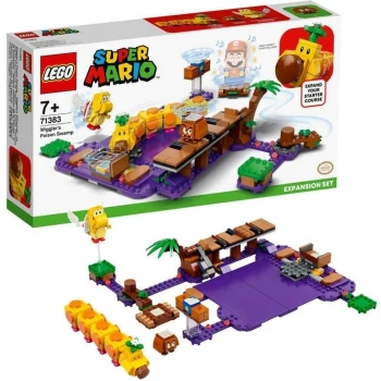 LEGO® 71383 SUPER MARIO Wiggler a jedovatá bažina – rozšiřující set