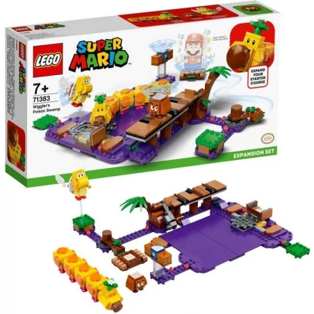 LEGO® 71383 SUPER MARIO Wiggler a jedovatá bažina – rozšiřující set