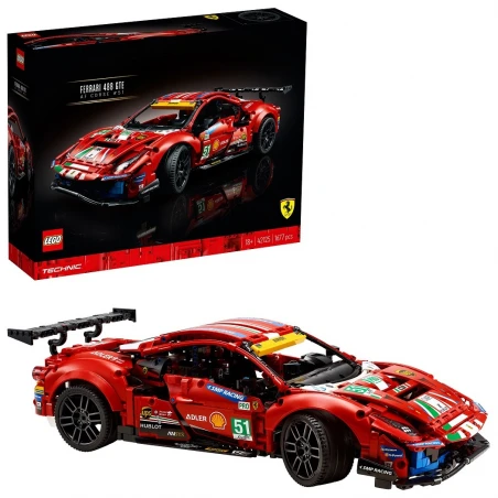 LEGO 42125 TECHNIC Ferrari 488 GTE AF Corse #51