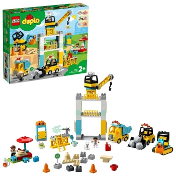 LEGO® 10933 DUPLO®  Stavba s věžovým jeřábem