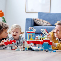 LEGO® 10948 DUPLO® Garáž a myčka aut