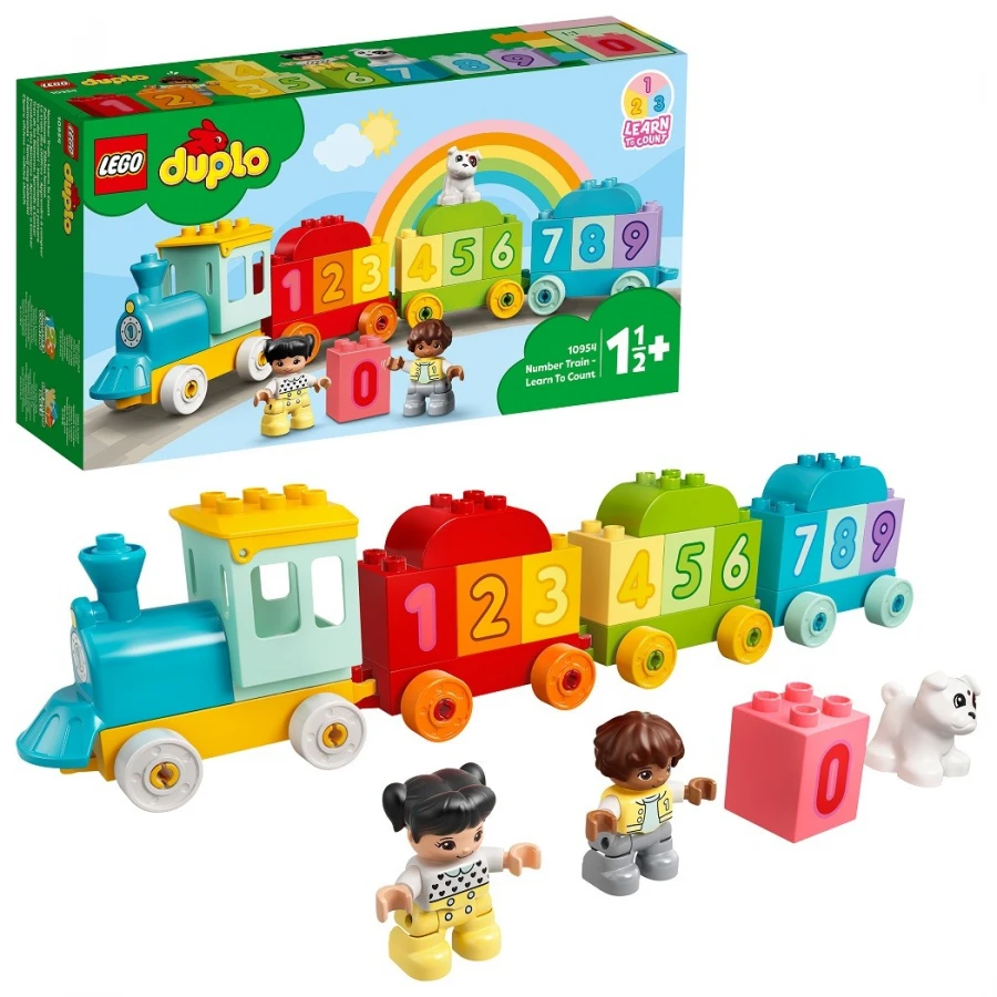 LEGO® 10954 DUPLO® Vláček s čísly – Učíme se počítat