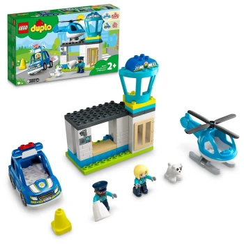 LEGO® 10959 DUPLO® Policejní stanice a vrtulník