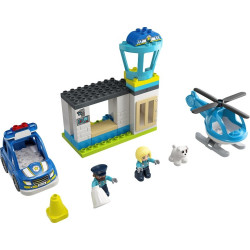 LEGO® 10959 DUPLO® Policejní stanice a vrtulník
