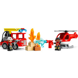 LEGO® 10970 DUPLO® Hasičská stanice a vrtulník