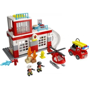 LEGO® 10970 DUPLO® Hasičská stanice a vrtulník