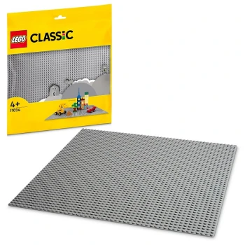 LEGO® 11024 CLASSIC Šedá podložka na stavění