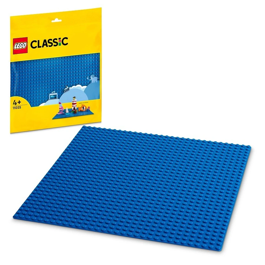 LEGO® 11025 CLASSIC Modrá podložka na stavění