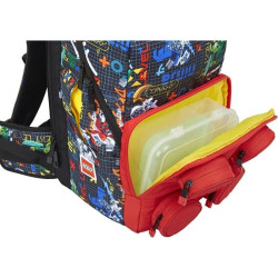 LEGO® BAGS® Ninjago® Prime Empire brick 2x2 školní taška Peterson