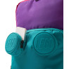 LEGO® BAGS ® Pink/Purple brick 2x2 školní taška Peterson
