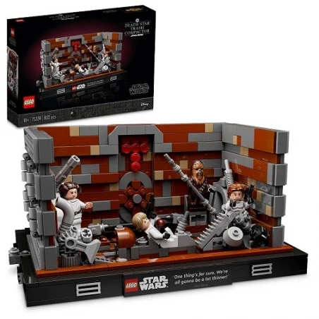 LEGO® 75339 STAR WARS™ Drtič odpadků Hvězdy smrti – diorama