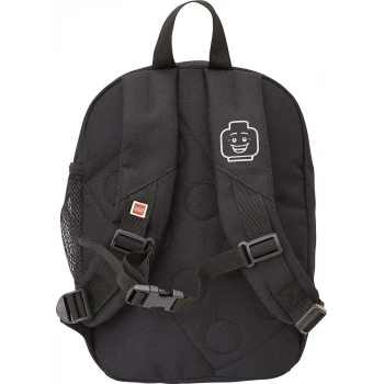 LEGO® dětský batoh Kindergarten Minifigures® – hlavy, černý