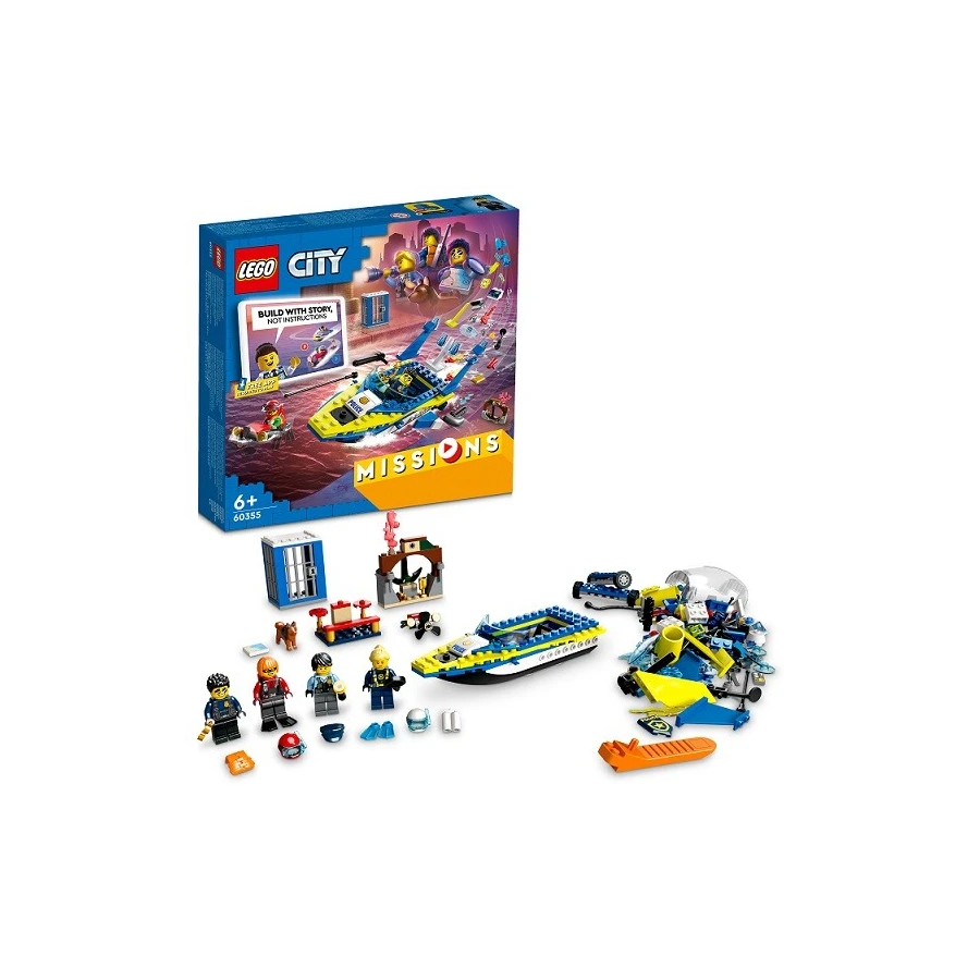 LEGO® 60355 CITY Mise detektiva pobřežní stráže