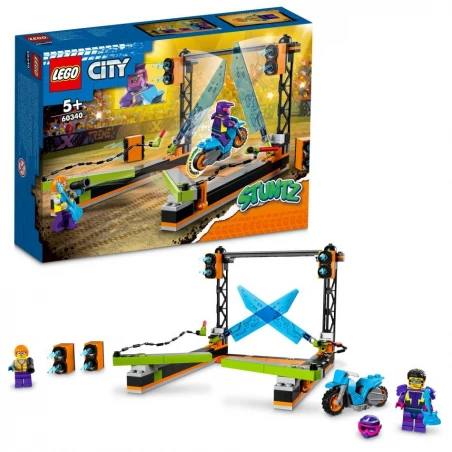 LEGO® 60340 CITY Kaskadérská výzva s čepelemi