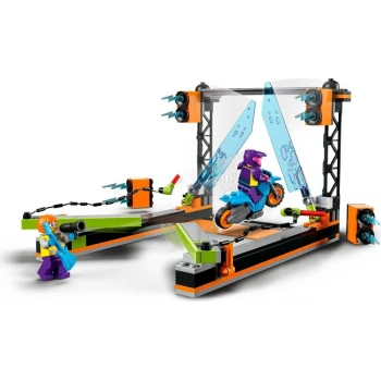 LEGO® 60340 CITY Kaskadérská výzva s čepelemi