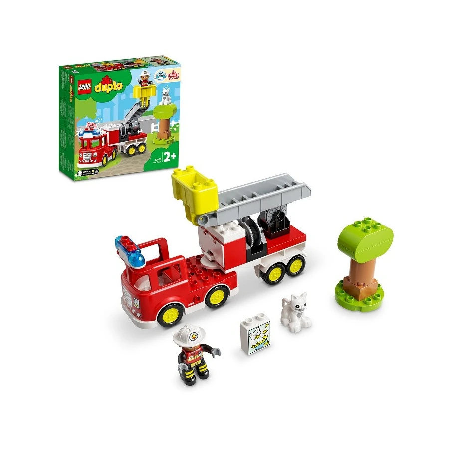 LEGO® 10969 DUPLO® Hasičský vůz