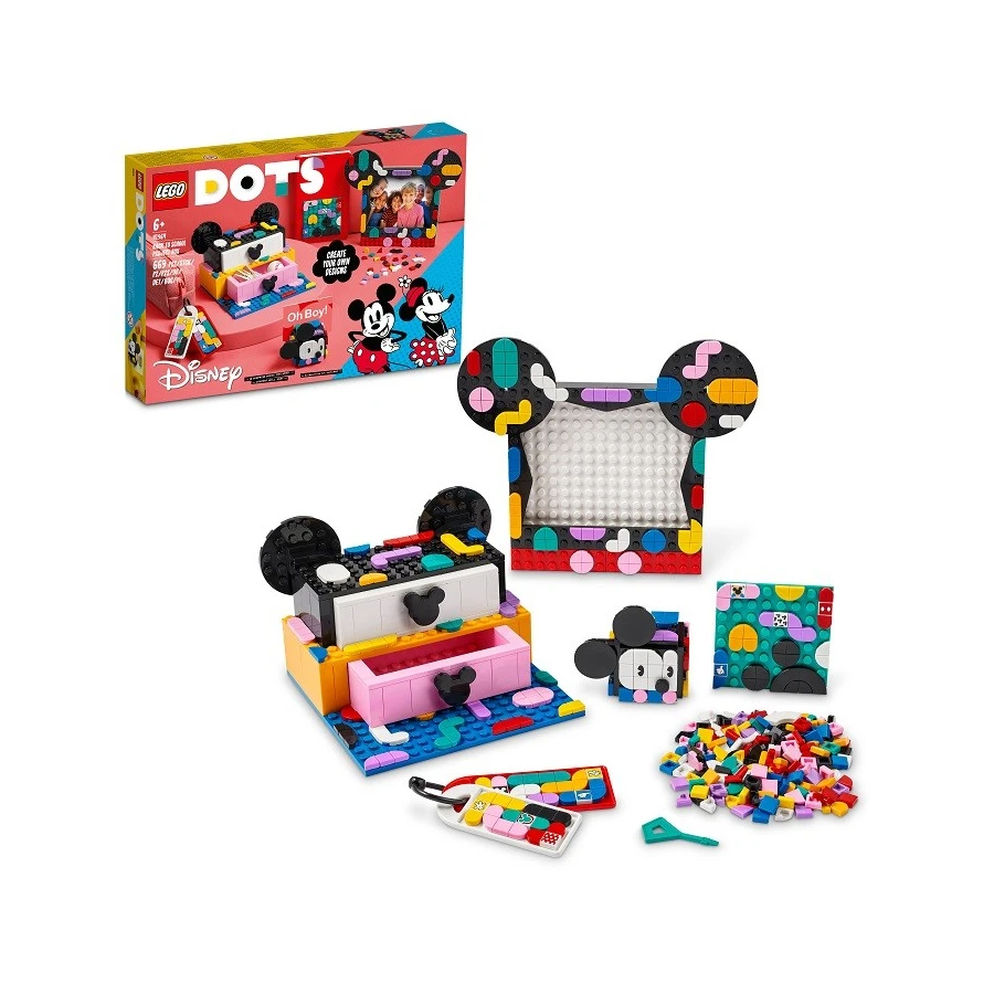 LEGO® 41964 DOTS Školní boxík Myšák Mickey a Myška Minnie