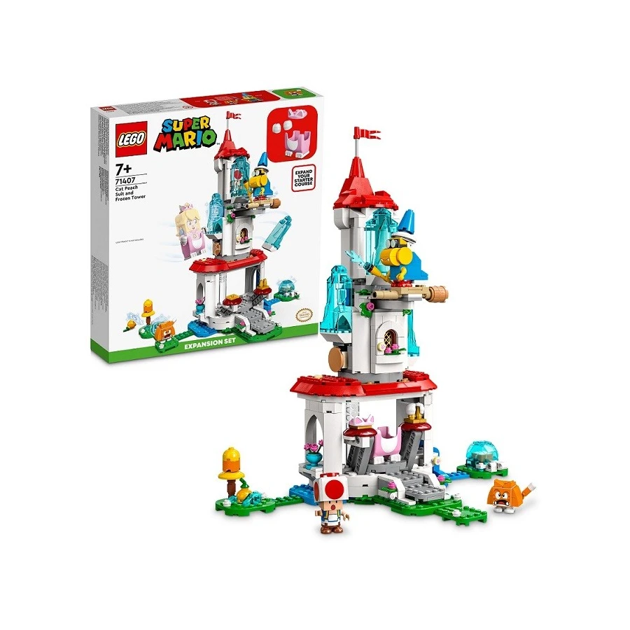 LEGO® 71407 SUPER MARIO Kočka Peach a ledová věž – rozšiřující set