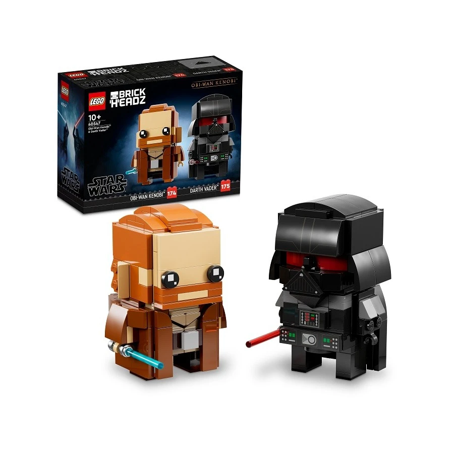 LEGO® 40547 BRICKHEADZ Obi-Wan Kenobi™ a Darth Vader™
