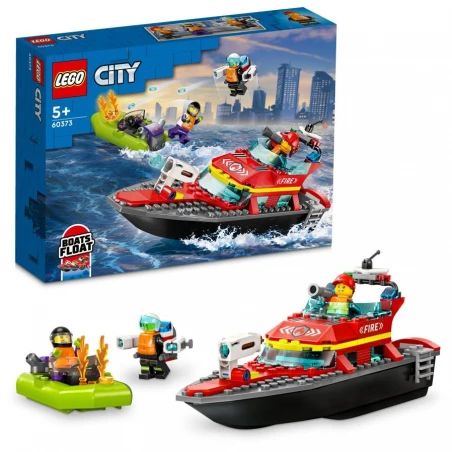 LEGO® 60373 CITY Hasičská záchranná loď a člun