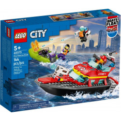 LEGO® 60373 CITY Hasičská záchranná loď a člun