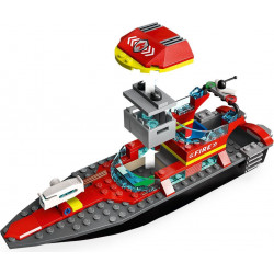 LEGO® 60373 CITY Hasičská záchranná loď a člun