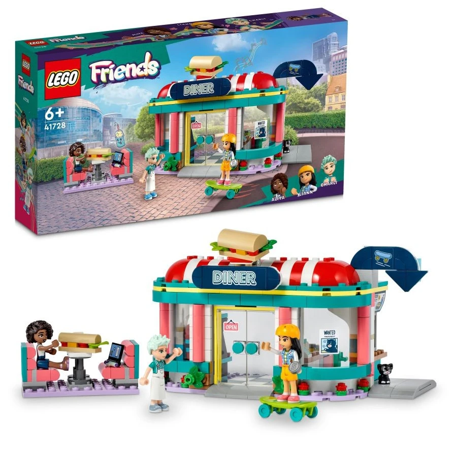 LEGO® 41728 FRIENDS Bistro v centru městečka Heartlake