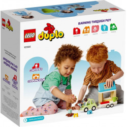 LEGO® 10986 DUPLO Pojízdný rodinný dům
