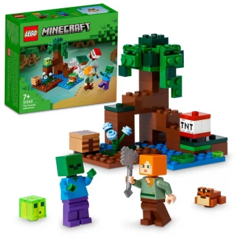 LEGO® 21240 MINECRAFT® Dobrodružství v bažině