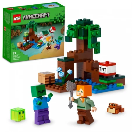 LEGO® 21240 MINECRAFT® Dobrodružství v bažině
