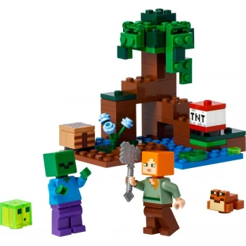 LEGO® 21240 MINECRAFT® Dobrodružství v bažině