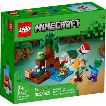 LEGO® 21240 MINECRAFT® Dobrodružství v bažině
