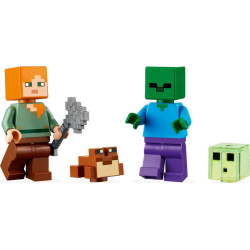 LEGO® 21240 MINECRAFT® Dobrodružství v bažině