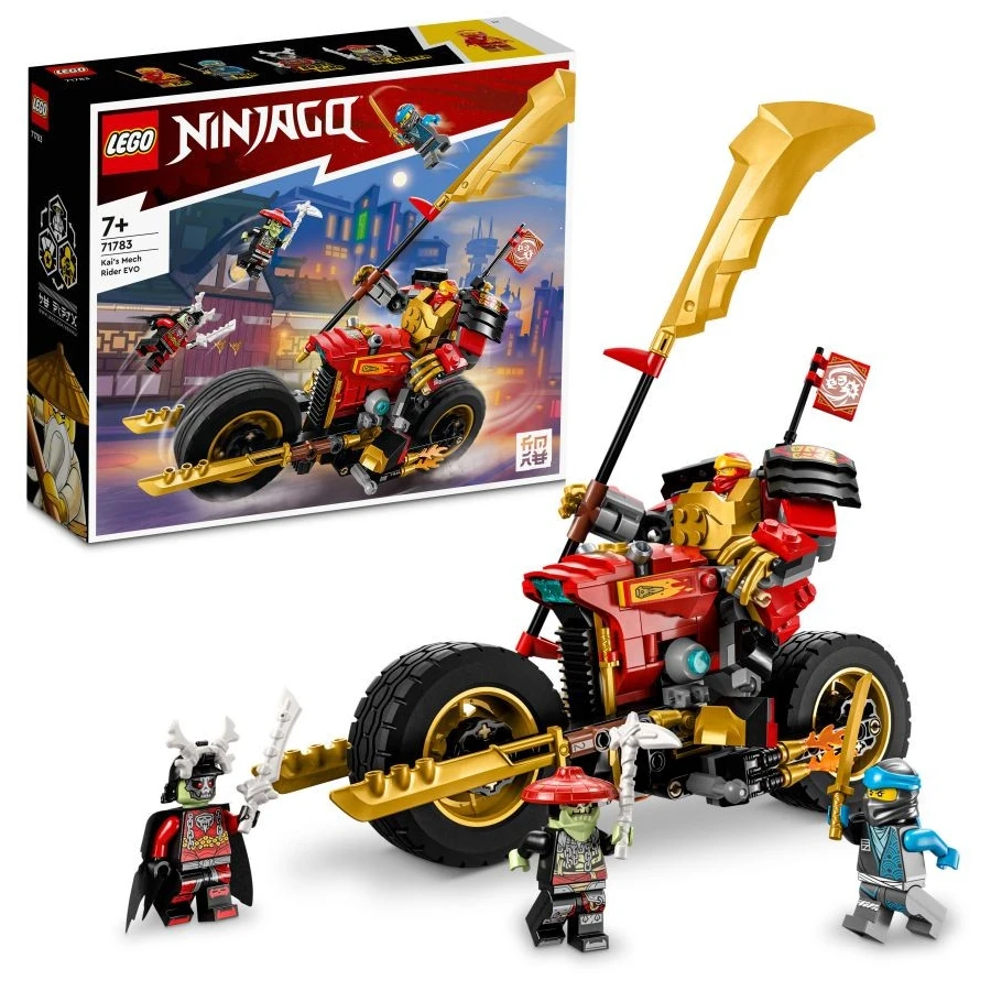 LEGO® 71783 NINJAGO Kaiova robomotorka EVO
