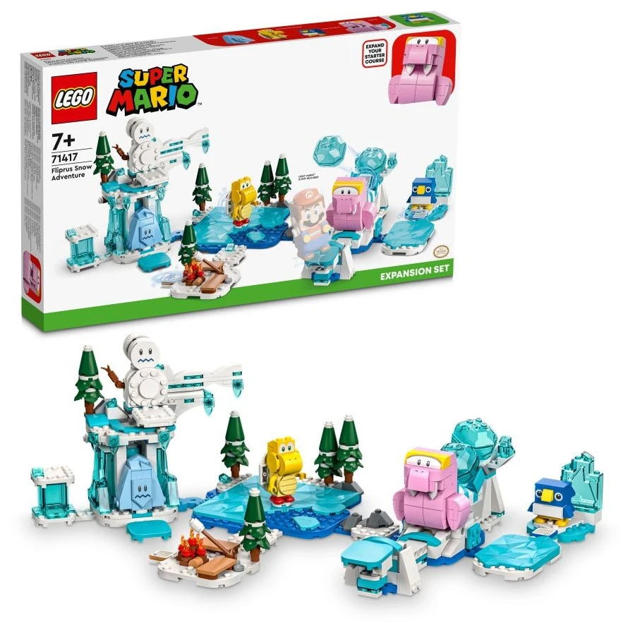 LEGO® 71417 SUPER MARIO Sněhové dobrodružství s Fliprusem – rozšiřující set