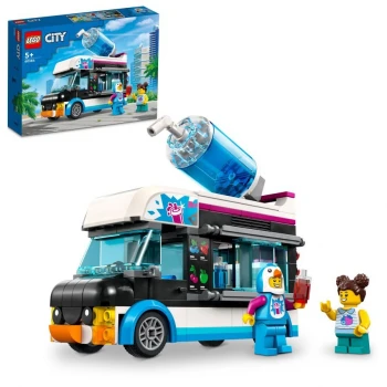 LEGO® 60384 CITY Tučňáčí dodávka s ledovou tříští