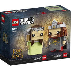 LEGO® 40632 BRICKHEADZ Aragorn™ a Arwen™