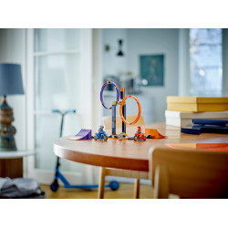 LEGO® 60360 CITY Kaskadérská výzva s rotujícími kruhy