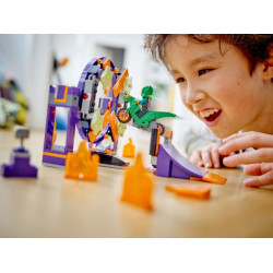 LEGO® 60359 CITY Kaskadérská výzva s rampou a obručí
